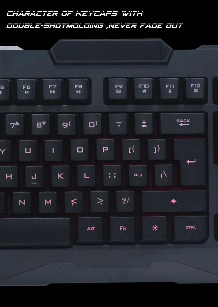 Black Keyboard Layout