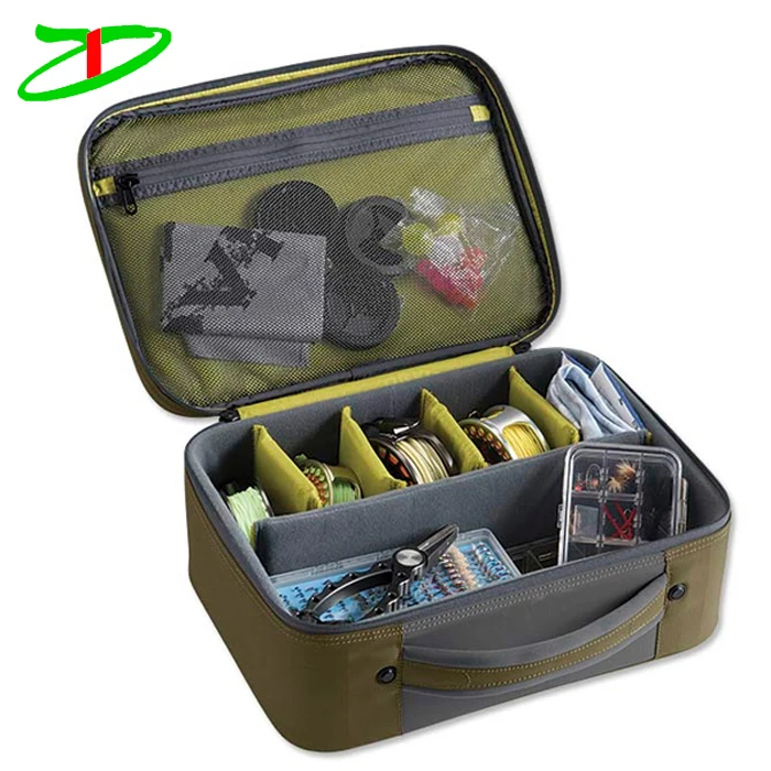 fishing outdoor sports fly reel briefcase