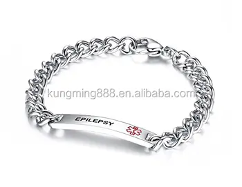 New Design Stainless Steel Chains Customized Message Bracelets And New Design Stainless Steel Chains Customized Message Bracelets And Bangles Fashion Jewelry