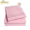Hotel bed linen Brushed Microfiber Queen Size 1800TC Series Flat Bed Sheet