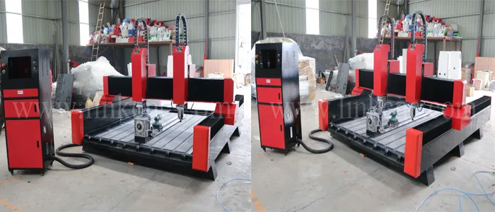 1300*2500mm size low cost cnc stone engraving machine / link 1325 stone carving cnc router / stone machine