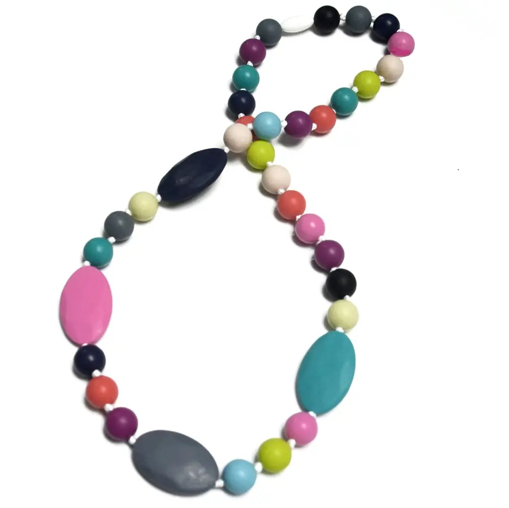 Baby Teething Jewelry For Mom Find Get Quotations V Top Baby Teething Necklace For Nursing Mom To Wear Sensory Autism Chewable