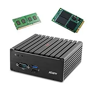 Jetway Intel Celeron N2930 Dual LAN Fanless NUC w/4GB & 128GB, JBC311U93W-2930-B