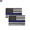3*5ft 210D nylon embroidery thin blue line flags