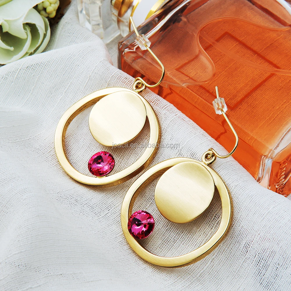 Ladies Gold Earrings Designs Pictures For Women And Girls With Brinco