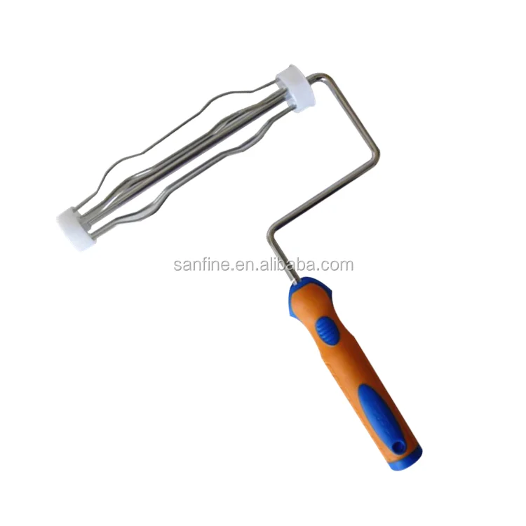 American Style Cage System Chrome Plated Quick Release Paint Roller