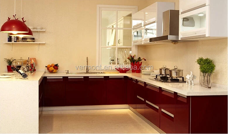 Baik Kualitas Cat Putih Mdf Perabot Dapur Murah Kitchen Baik Kualitas Cat Putih Mdf Perabot Dapur Murah