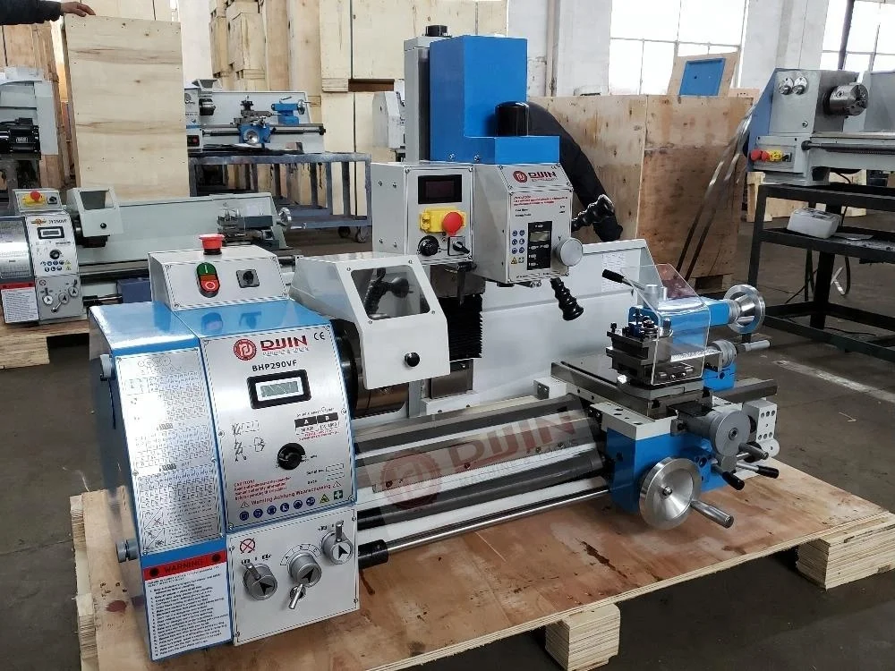 Small Drill Mill Combo Lathe Combination Bench Lathe Milling Machine