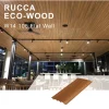 Rucca wpc high quality ceiling panels, wall cladding indoor decoration 120*12mm panel boards house siding