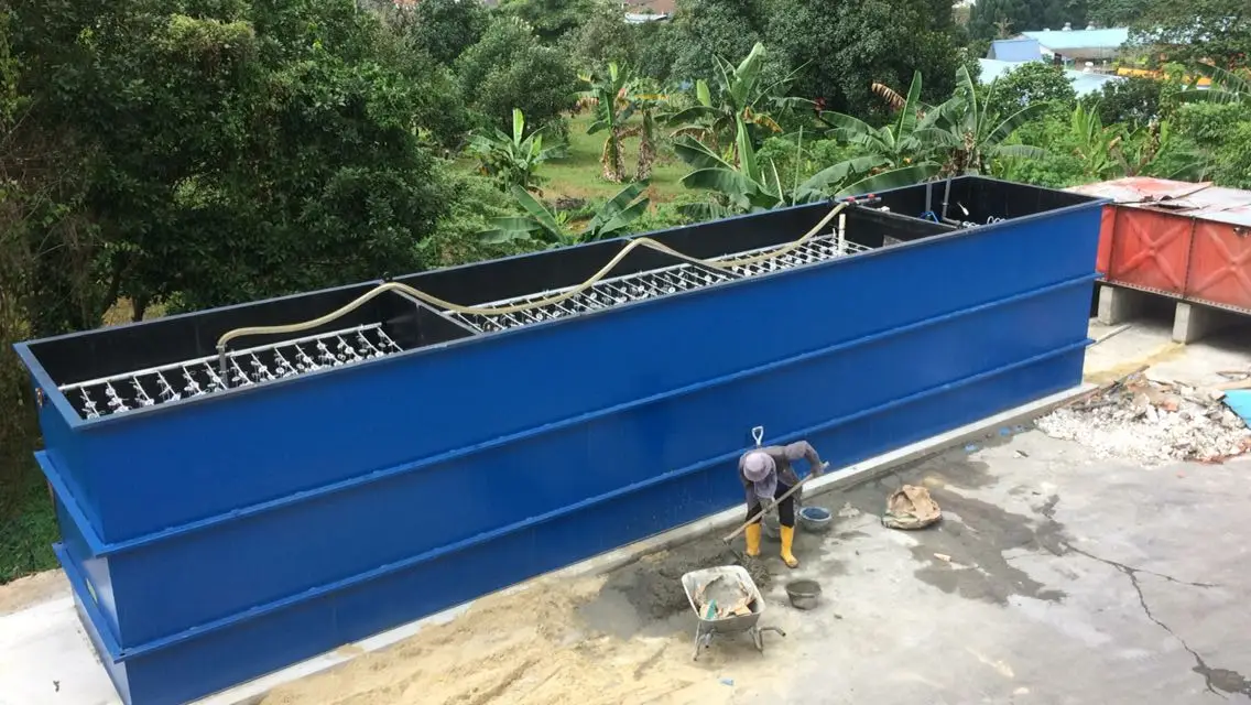 Package Portable Waste Water Treatment Plant Mbr System Industrial And