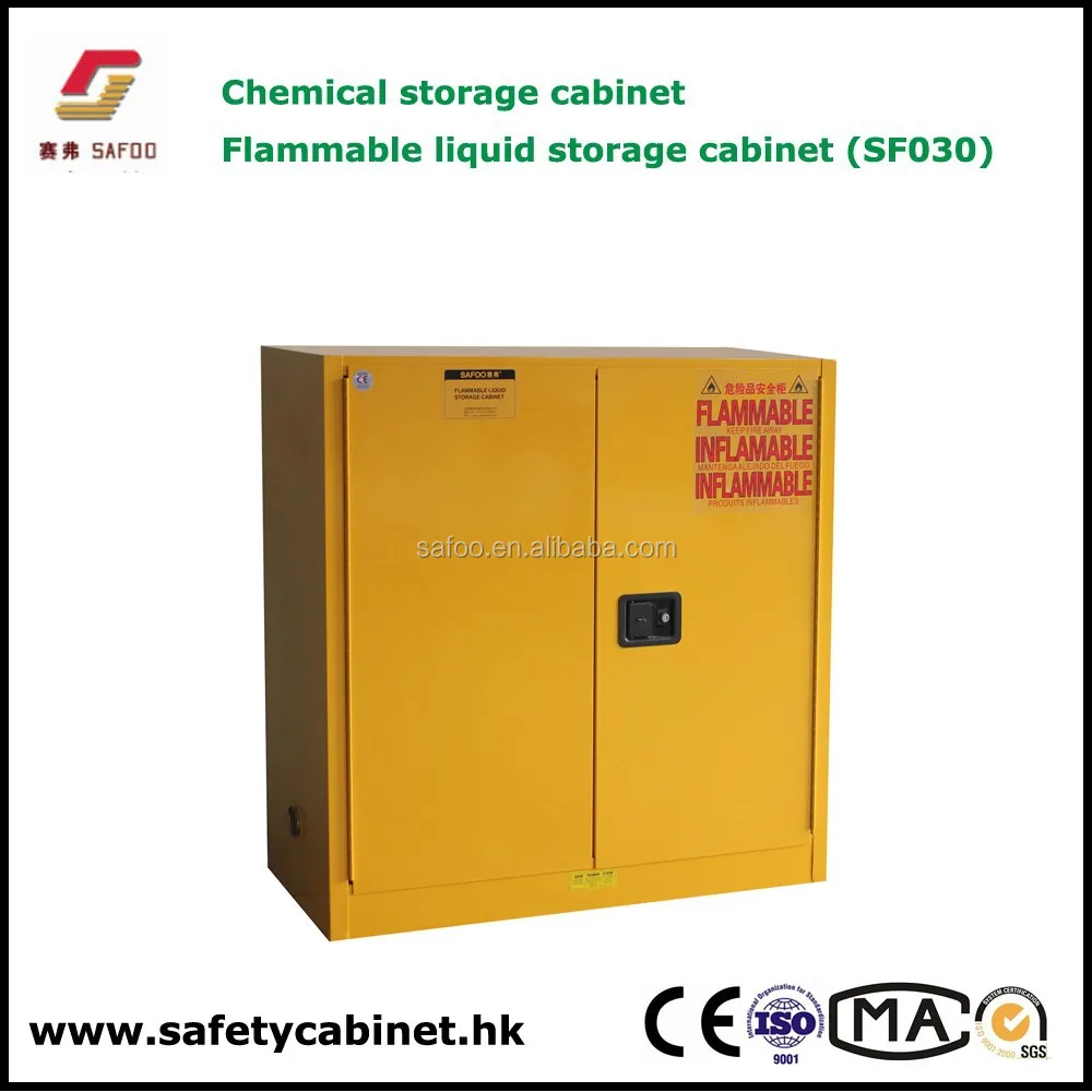 Nfpa /osha 30 Gallon Flammable Liquids Storage Cabinets,Anti Fire Anti-explosion - Buy Flammable Liquids Storage Cabinet,Lab Chemical Storage