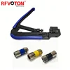 Coaxial Cable RG6 RG58 RG59 RG11 Connector F BNC RCA Compression Pliers