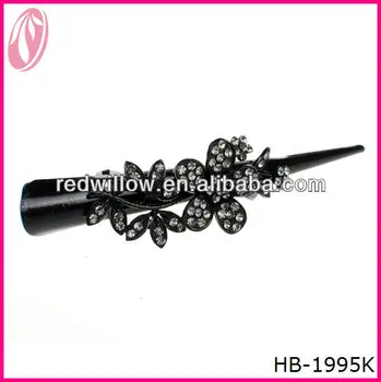 Plastic Long Old Fashion Hair Clip Design For Daily Use Plastic Long Old Fashion Hair Clip Design For Daily Use
