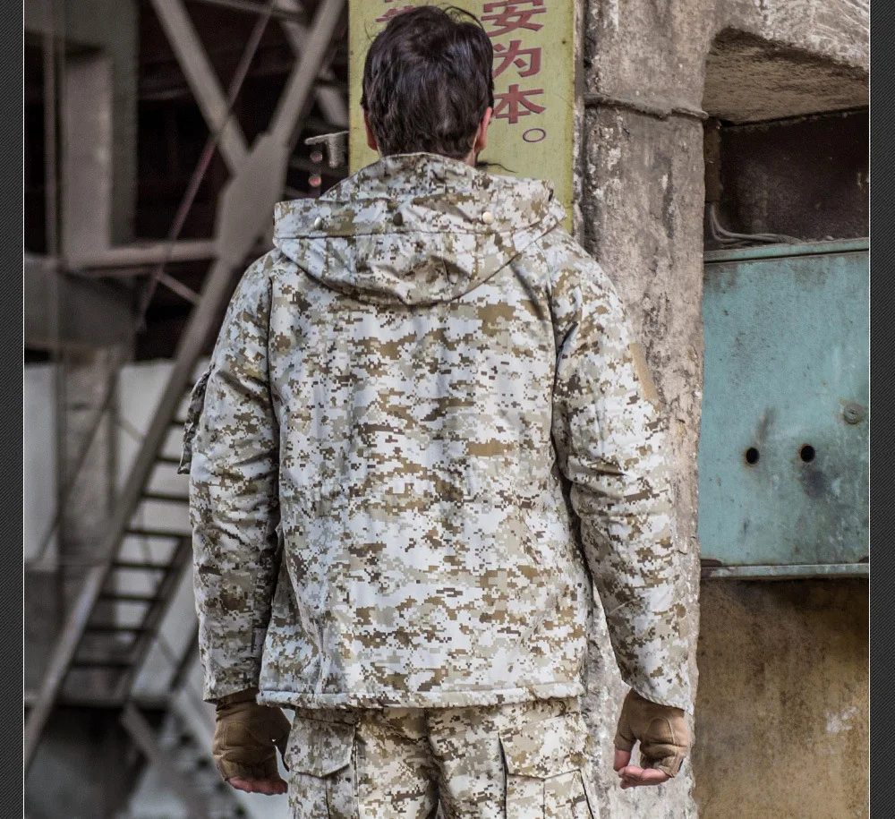 digital snow camo jacket