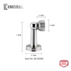 stainless steel wall rubber metal spring decorative gate sliding window glass shower draft magnetic door stopper