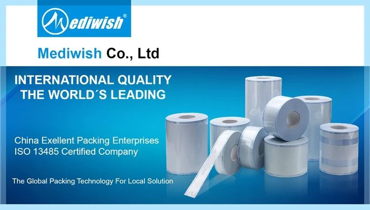 Medical Autoclave sterilization roll pouch