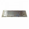 Standard wired backlit keyboard 65 keys mechanical metal keyboard with trackball