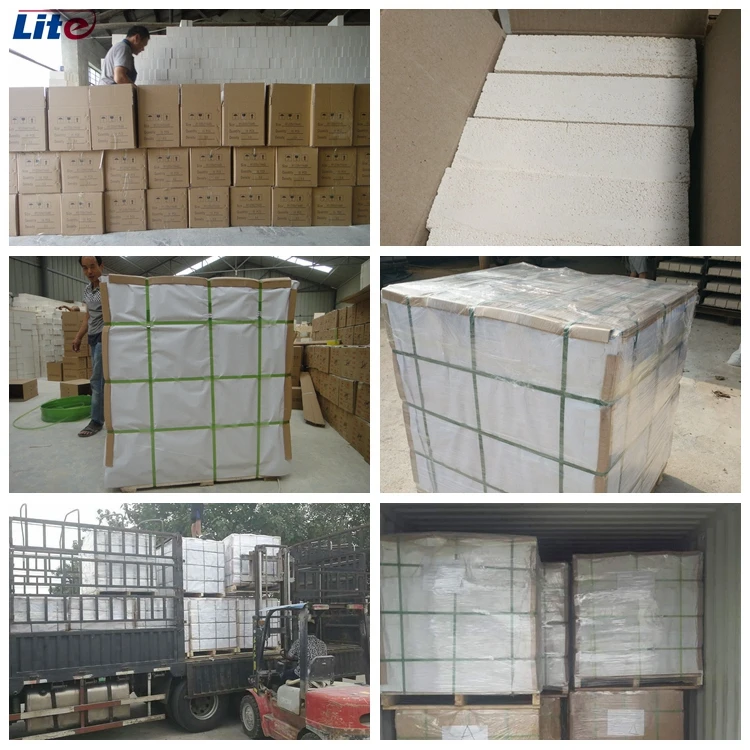 High temperature refractory resistant and anti peeling alumina bubble brick for tunnel kiln