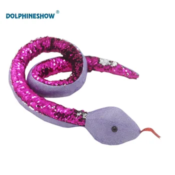 plush sequin snake