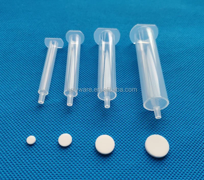 1 3 6 12 20 30 60ml Empty SPE Cartridge SPE tube solid phase extraction