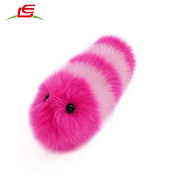 stuffed worm toy