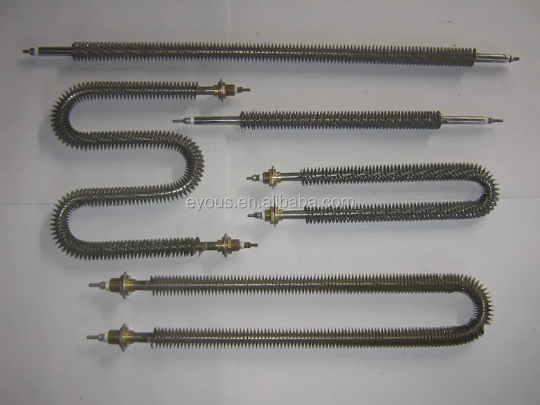 finned discharge heating element, drying oven electric heat pipe, dry cleaner tubular element