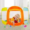 Ball Pit Pool Play Tent for Kids - 6-Sided Ball Pit for Kids Toddlers and Baby