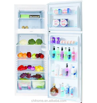Bcd 350c 350l Home Double Door Refrigerator Big Size With Outside