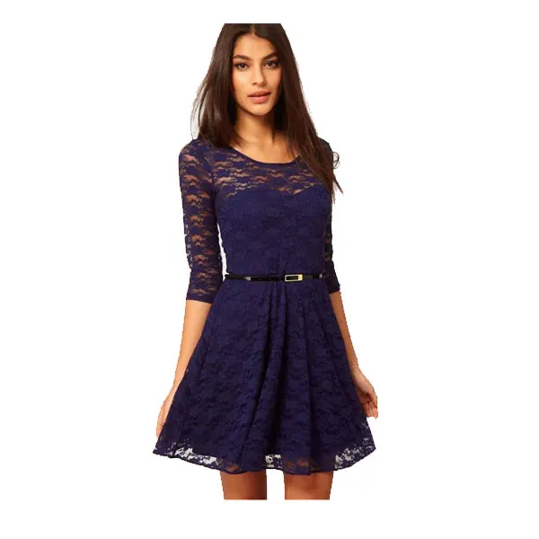 half one piece dress