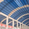 PC/PP/PE Hollow Wave Tile Production Line