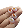 New products agate jade eye pattern gemstone ring face jade for Ornaments