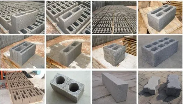 QT6A-15 automatic brick machine for solid -Multi-hole block making sale