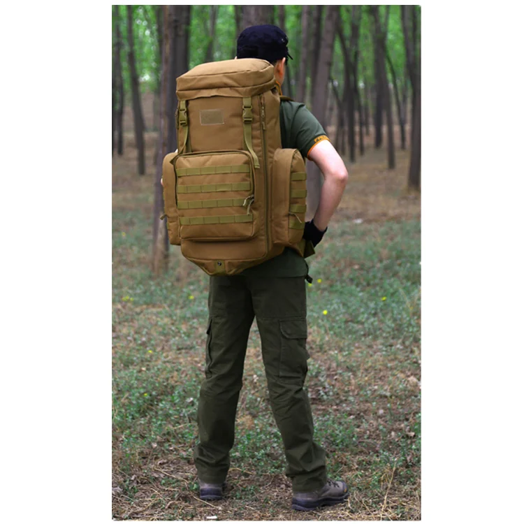 Hiking Bag 70l Travel Daypack For Climbing Camping Mountain - Buy ...