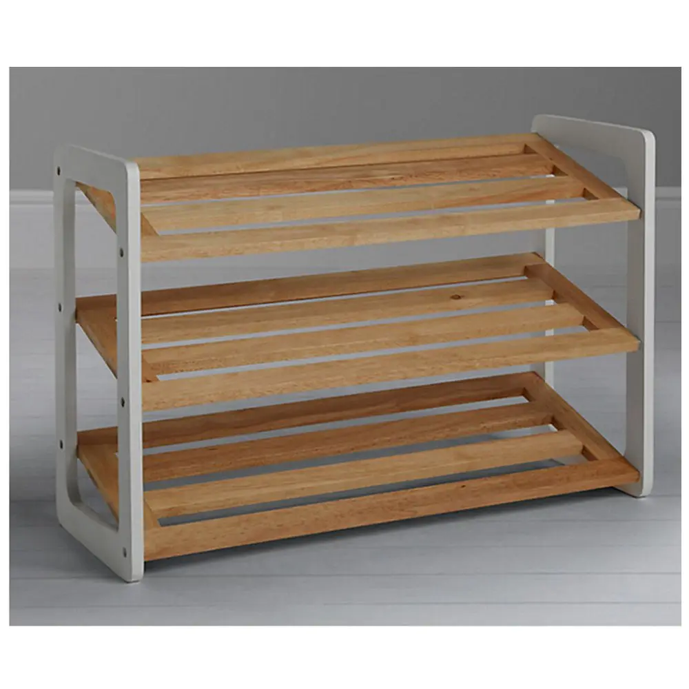 2017 Top selling morden style cheap price shoe rack wooden