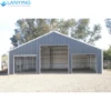 2019 new design steel frame fishing tackle warehouse