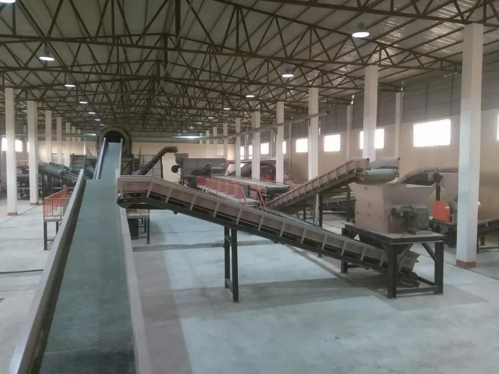 
Automatic City Garbage Municipal Solid Waste MSW Sorting and Recycling Line 