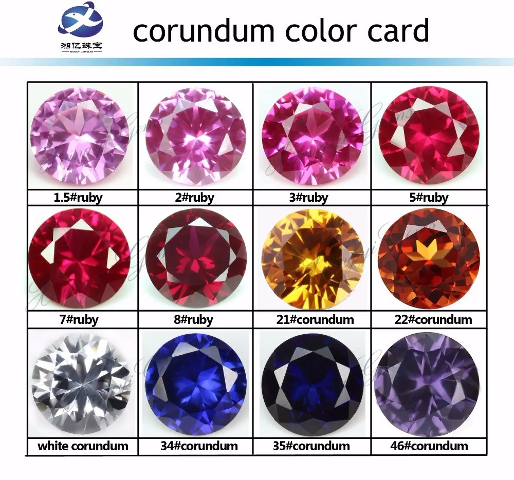 Best Guangxi Synthetic Gemstone Pink And Red Arti Rough Corundum For