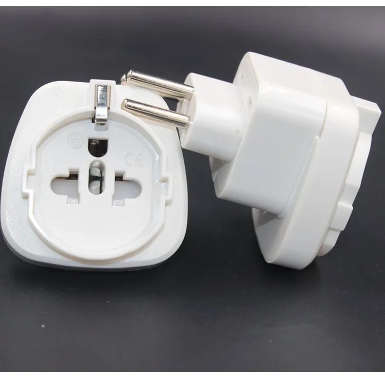 Conectores de enchufes en Blanco Conector para El Salvador Etiopía kwmobile Adaptadores de