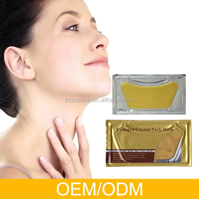 100 Natural Neck Firming Mask Antiwrinkle Collagen Gold Powder