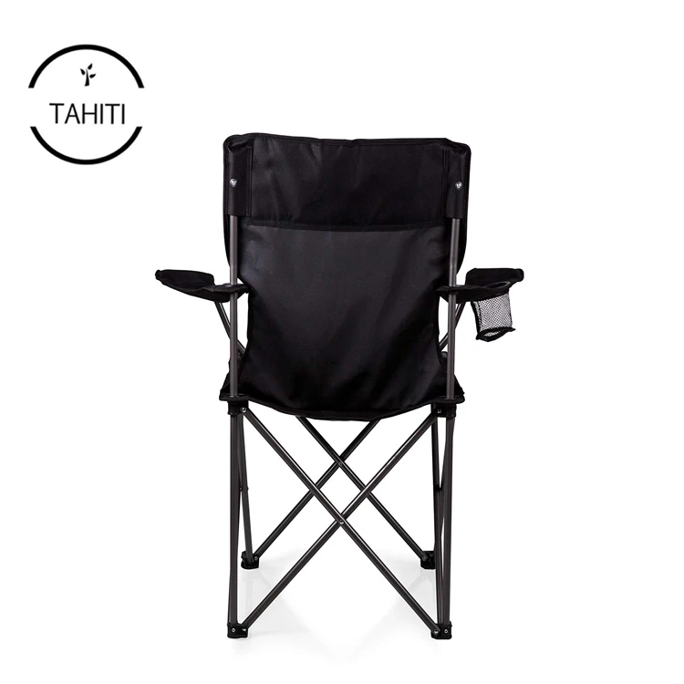 Highlander Compact En Acier Camping Administrateurs Chaise Avec Côté Table