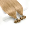 16" Real Remy Human Hair Nano Tip Extensions Blonde Colored Micro Beads Hair Extension 40g Per Package 0.8g/s