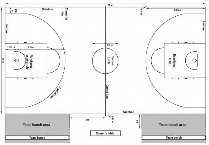 Outdoor Basketball Court Sports Flooring