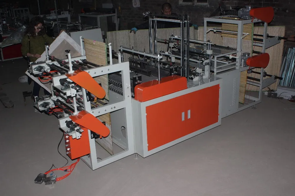 Two Layer Rolling Shop Bag Making Machine/ Garbage Bag Making Machine