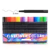 art supplies fineliner drawing pen 30 vivid colors micro line coloring pen