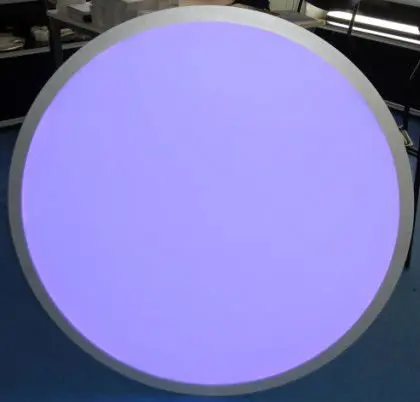 multi color led recessed ceiling light large diameter 1200mm round panel