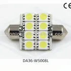 中国 Macnufacture 8 個 5050SMD ドームランプ花綱 Led 電球 12 v c5w 車のインテリア Led ライト