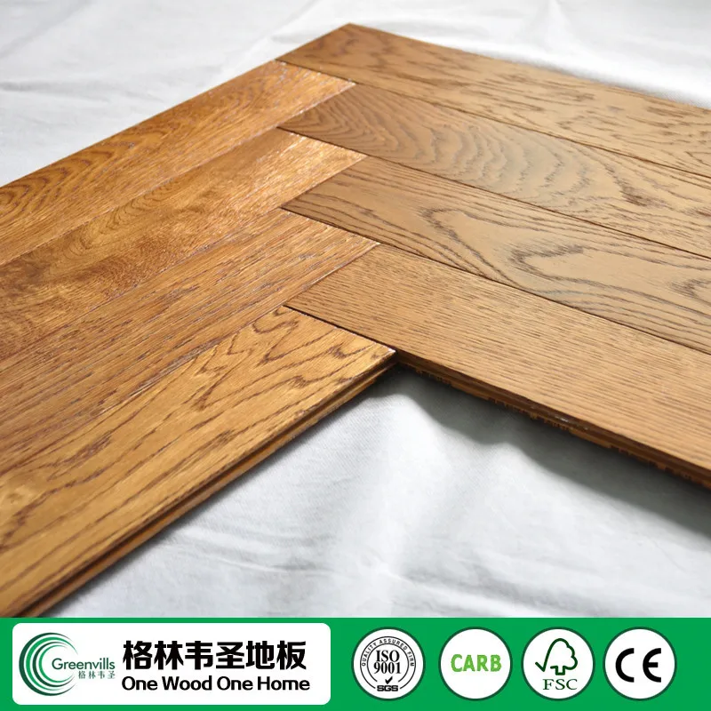 Oak Timber Click Lock 5 Finger Herringbone Parquet Flooring Buy