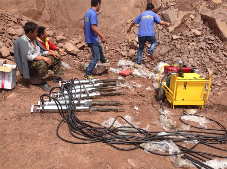 high performance quarrying hard rock splitter8