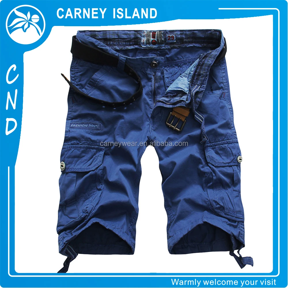 custom summer quick-dry embroidered cargo shorts