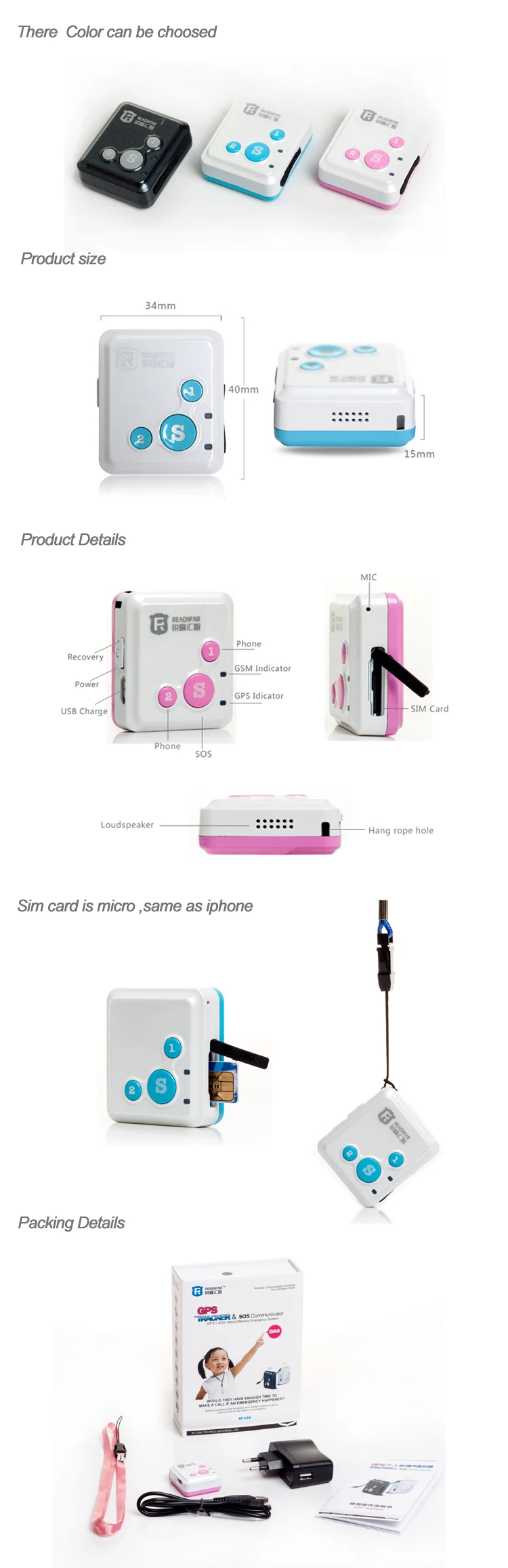 china supplier mini gps bracelet personal child gps tracking chip online sim card tracker